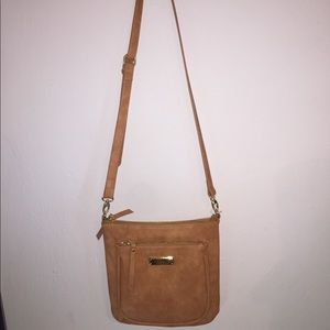 beige Nicole Miller bag